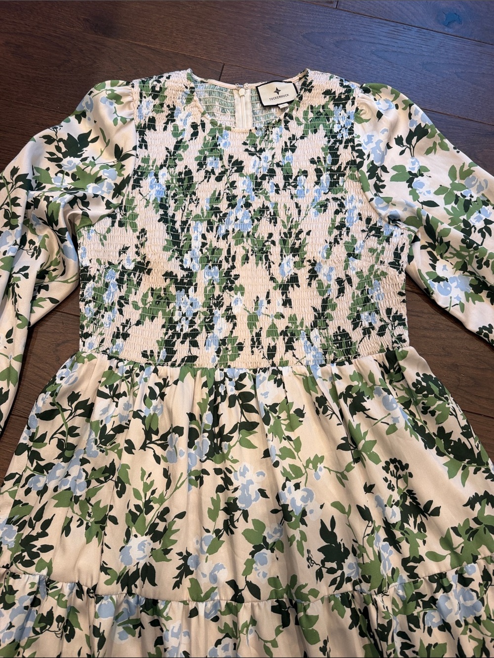 Tuckernuck English Ivy Libby Dress Size Large - C11-424 - Picture 5 of 10